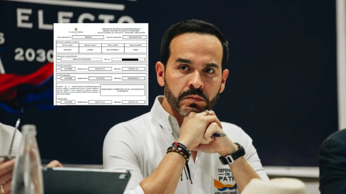 De la Espriella publica su primera declaración de conflicto de interés como jefe de Estado