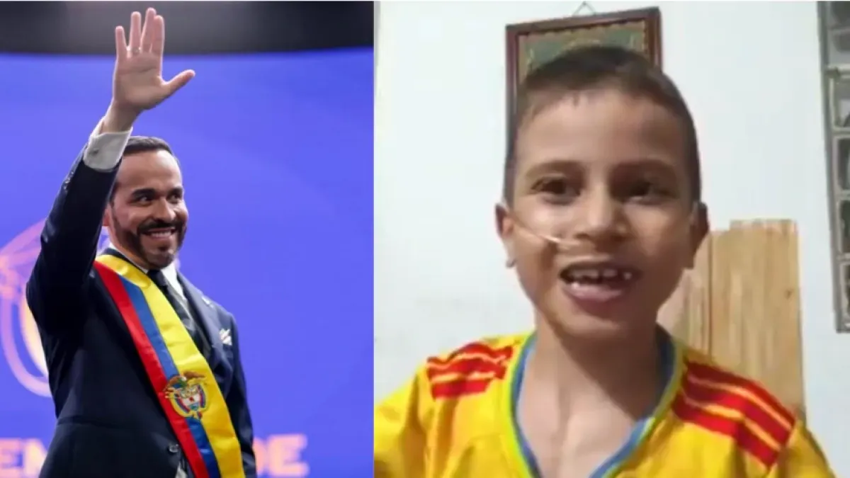 Presidente De La Espriella confirma que Lucas, el niño con medio corazón, ya recibe atención en Bucaramanga
