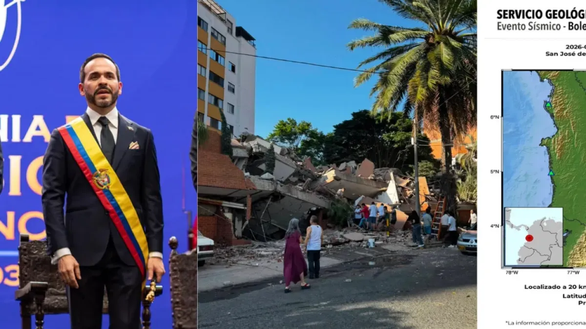 Presidente Abelardo de la Espriella declara desastre nacional por terremoto de magnitud 7,4