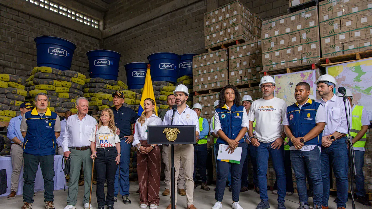 Presidente De la Espriella entrega en Quibdó la primera de 1.000 viviendas donadas por el Grupo Argos