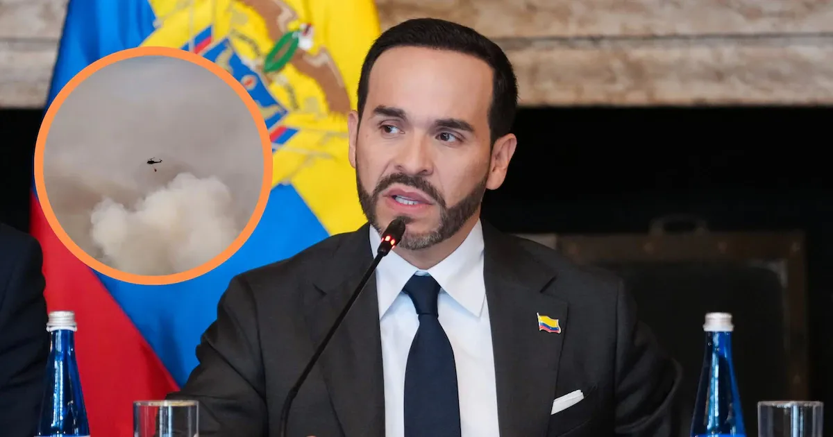 Presidente De la Espriella anuncia despliegue de equipos de emergencia por incendios en Tolima