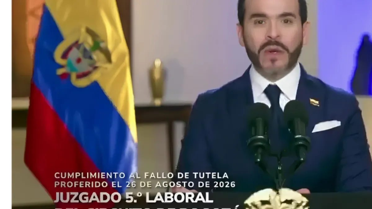 Presidente De La Espriella ofrece excusas por ceremonia religiosa en su posesión tras fallo de tutela