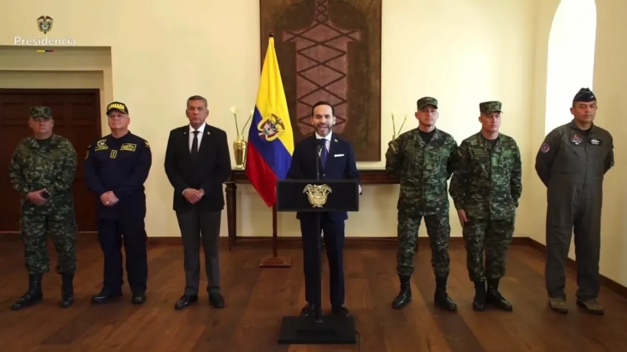 Abelardo De La Espriella reveló la nueva cúpula militar en un acto en Barranquilla