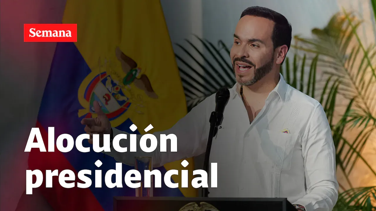 Presidente Abelardo De La Espriella se dirige a los colombianos en alocución presidencial