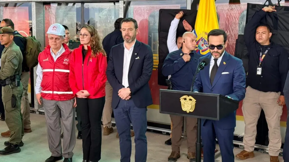 Abelardo De La Espriella recorrió las estaciones 1 y 2 del Metro de Bogotá y entregó un balance de la obra