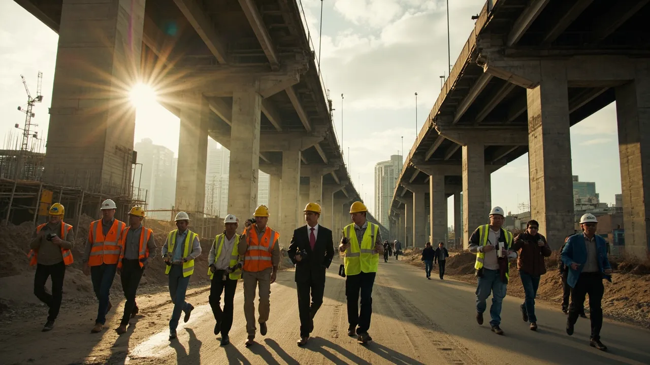 El presidente De La Espriella recorrió parte del Metro de Bogotá y se comprometió con nuevas etapas
