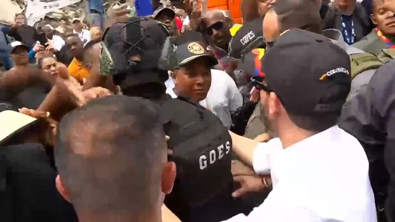 Presidente De La Espriella llega a Quibdó tras el terremoto y anuncia un Plan Marshall para reconstruir el Chocó