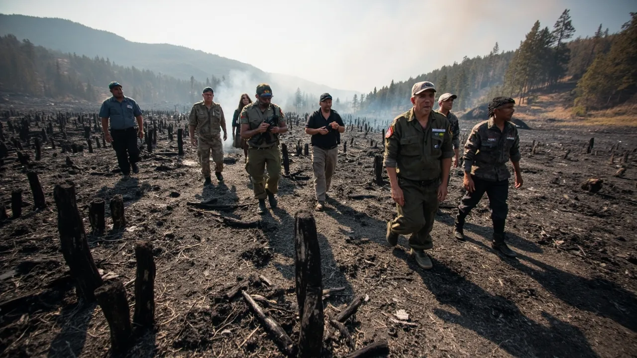 Presidente De La Espriella viaja al Tolima para evaluar los daños dejados por los incendios forestales