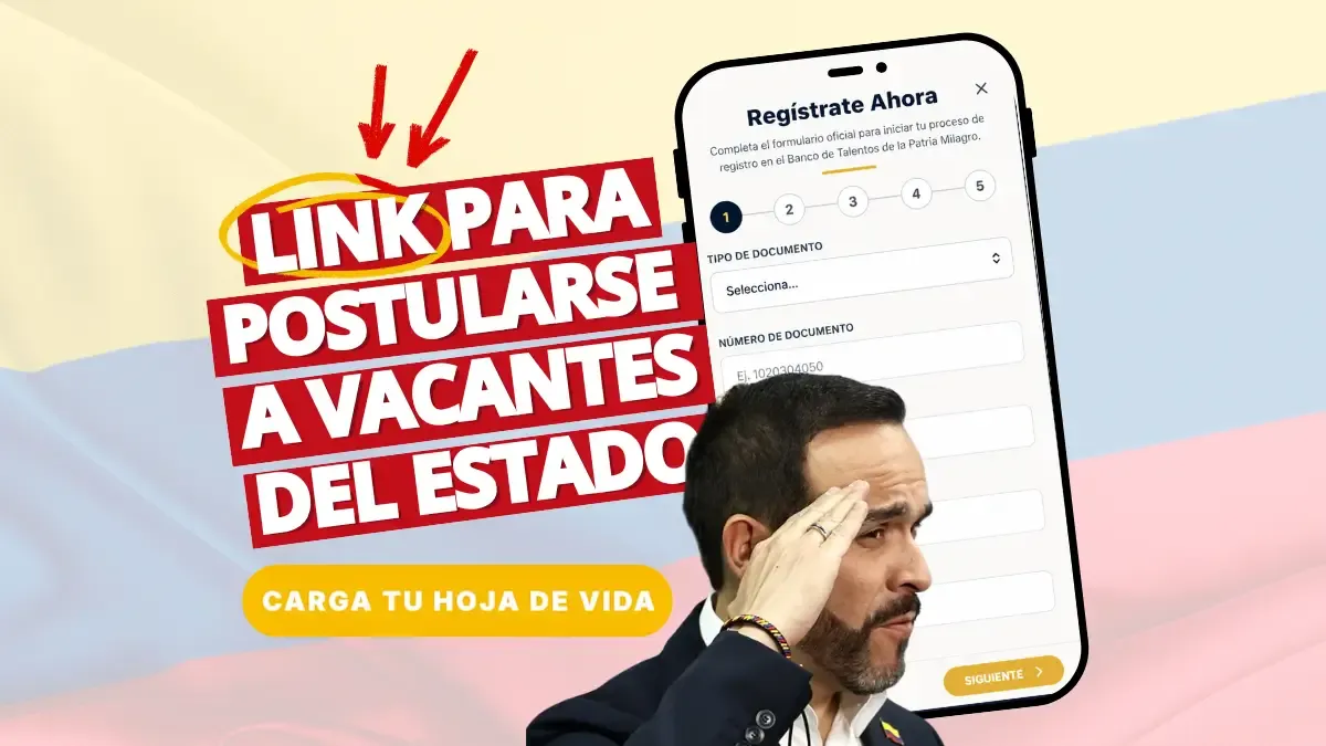 El presidente Abelardo de la Espriella abre un enlace para postular hojas de vida al Estado