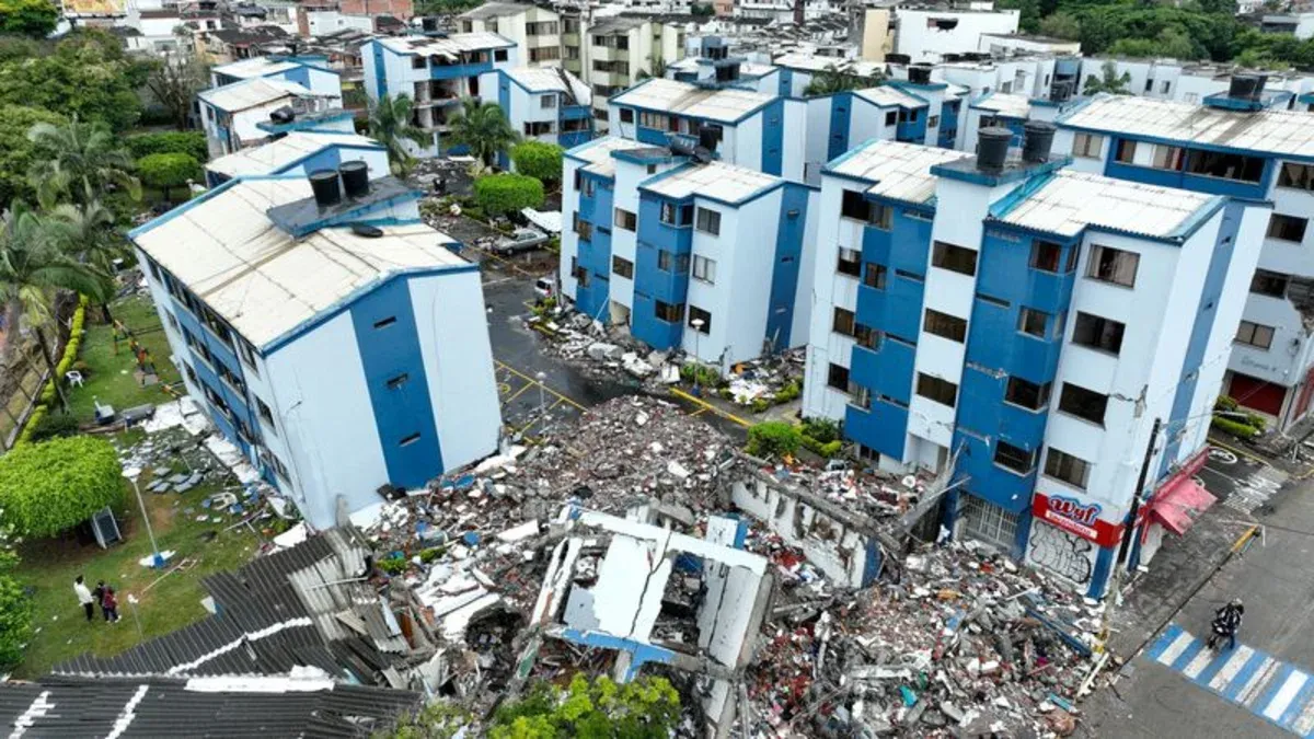 Presidente De La Espriella eleva a 314 los muertos y a 262 los desaparecidos por el terremoto en el suroeste de Colombia