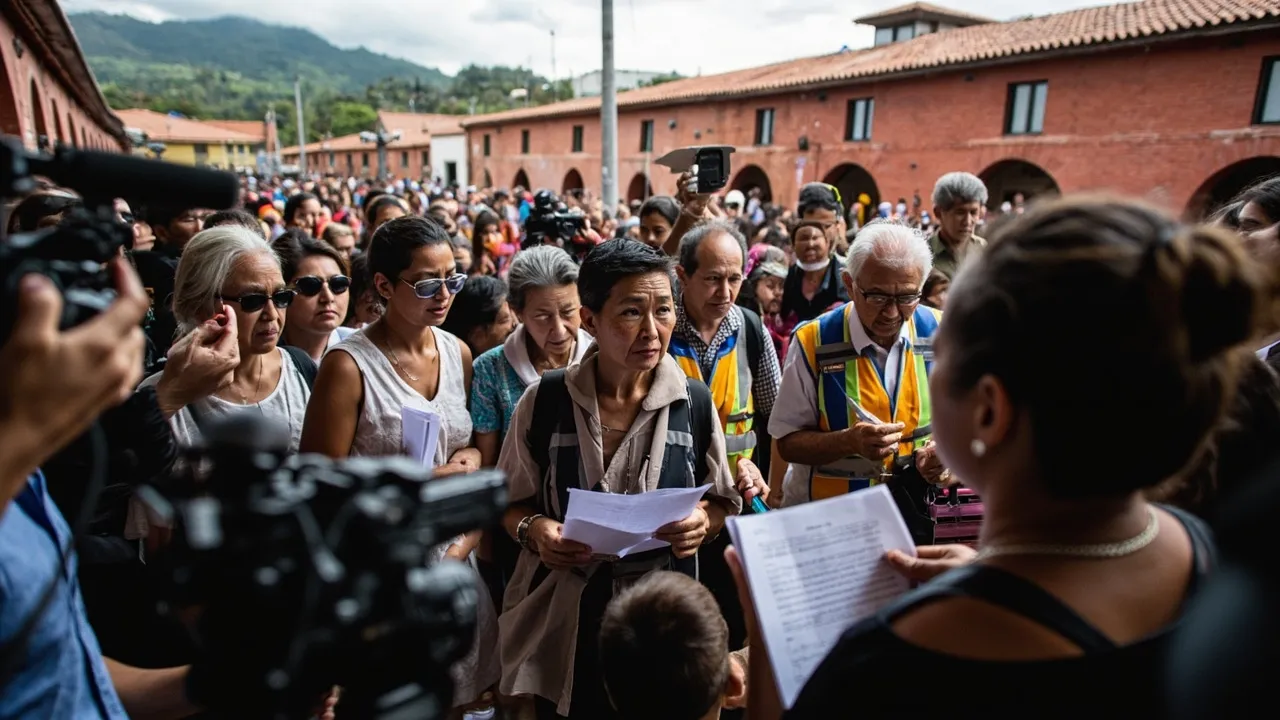Presidente De La Espriella anuncia alivio de servicios públicos y subsidio de arriendo para damnificados en Risaralda
