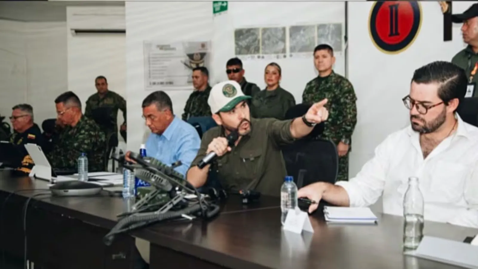 De la Espriella lideró Consejo de Seguridad en Cúcuta tras carro bomba en Los Patios