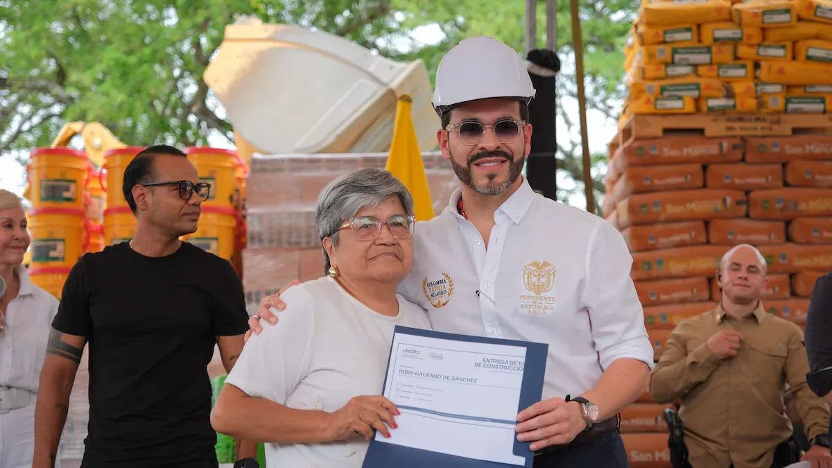 Presidente De la Espriella anunció más de $20.700 millones en bonos de vivienda para familias afectadas por el terremoto