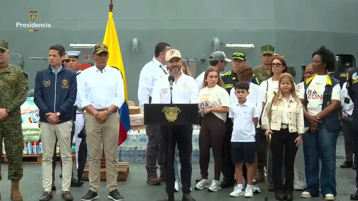 De la Espriella ratifica desde Buenaventura la activación del Buque Hospital Benkos Biohó