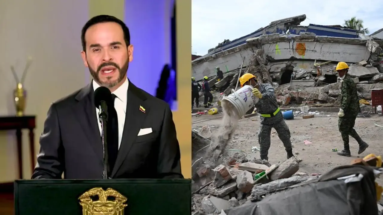 Presidente De la Espriella anuncia plan de reconstrucción tras el terremoto y calcula pérdidas por 30 billones de pesos