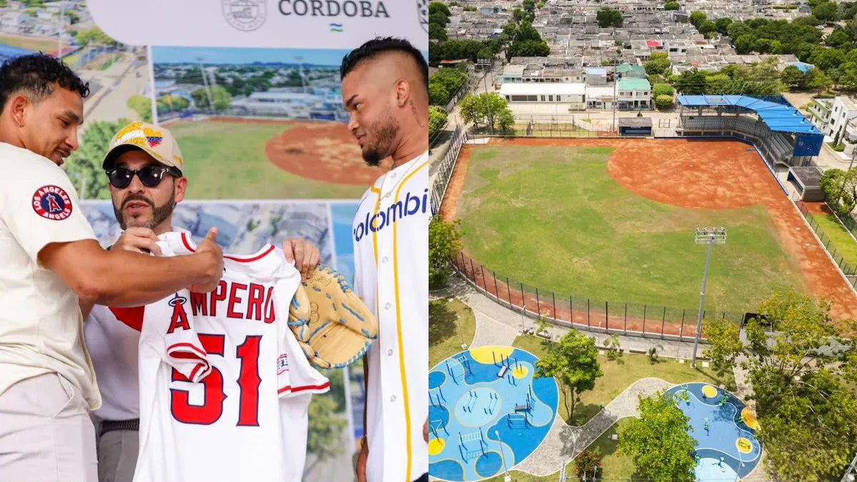 Presidente De la Espriella y gobernador Zuleta inauguran el renovado Estadio de Béisbol Luis Nieto en La Pradera