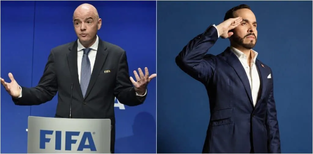 El presidente de la FIFA, Gianni Infantino, asistirá a la posesión de Abelardo de la Espriella en Cali