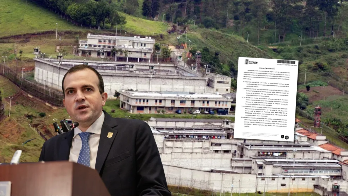 Concejo de Medellín denuncia presunto plan de fuga masiva en la cárcel de Itagüí