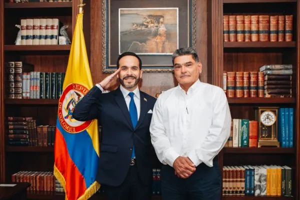 Presidente electo Abelardo De La Espriella se reúne con el Procurador General de la Nación
