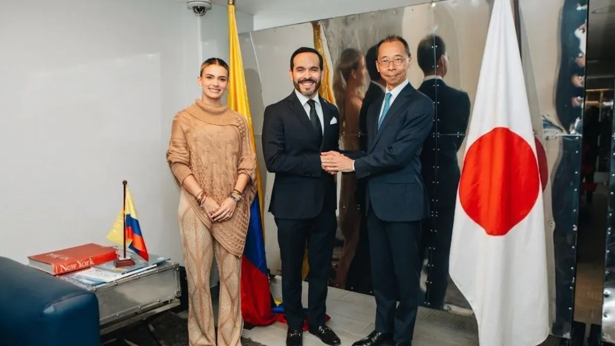 Presidente electo Abelardo de la Espriella se reunió con el embajador de Japón para fortalecer la agenda comercial