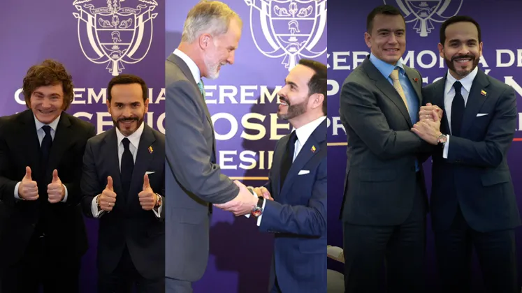 Presidente electo De la Espriella se reunió con el Rey Felipe VI, Javier Milei y Daniel Noboa