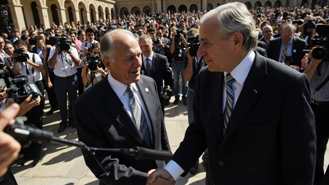 Rodrigo Paz felicita a Abelardo De la Espriella tras su victoria en segunda vuelta
