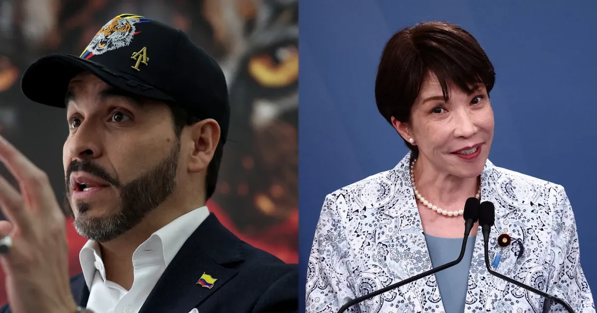 La primera ministra de Japón felicita a De La Espriella y reitera la importancia de Colombia como socio bilateral