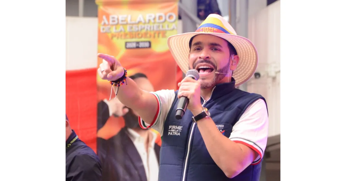 Abelardo de la Espriella presenta su programa de gobierno en 13 ejes para el cuatrienio 2026-2030