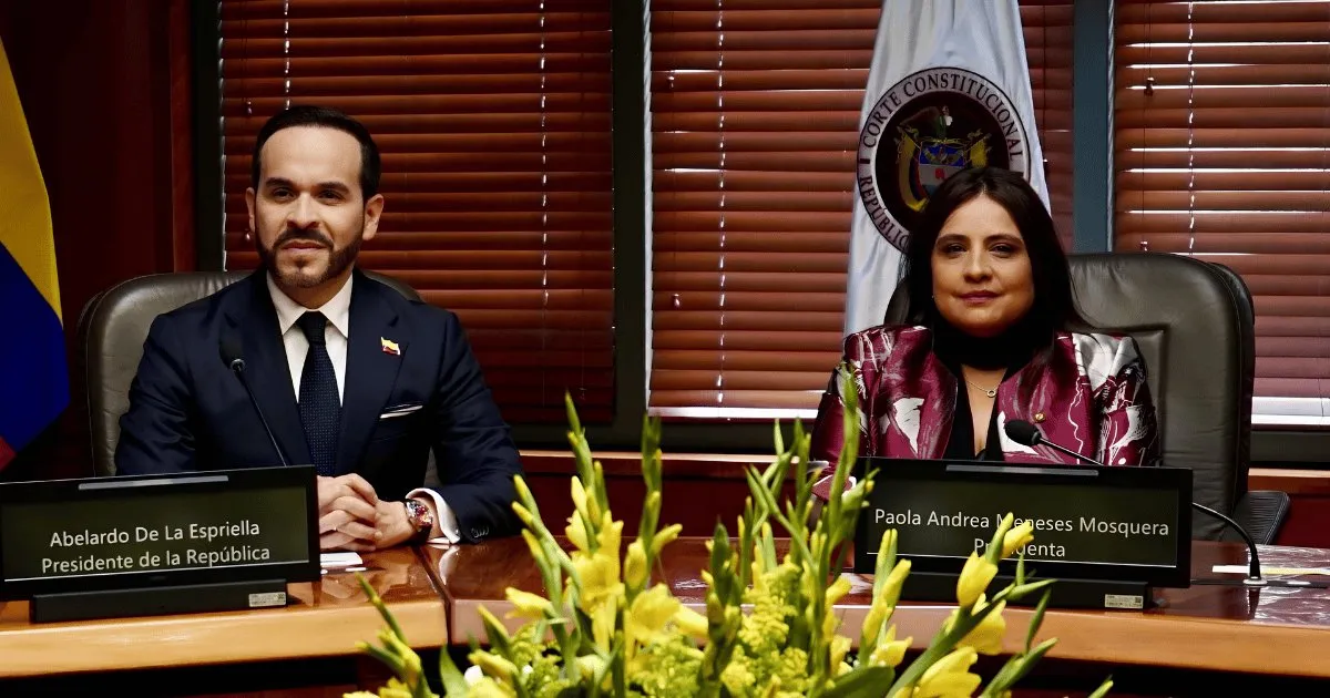 Presidente De La Espriella se reúne con magistrados de la Corte Suprema