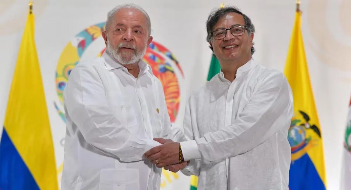 Lula y Petro hablaron sobre la transición del gobierno en Colombia, según Presidencia de Brasil