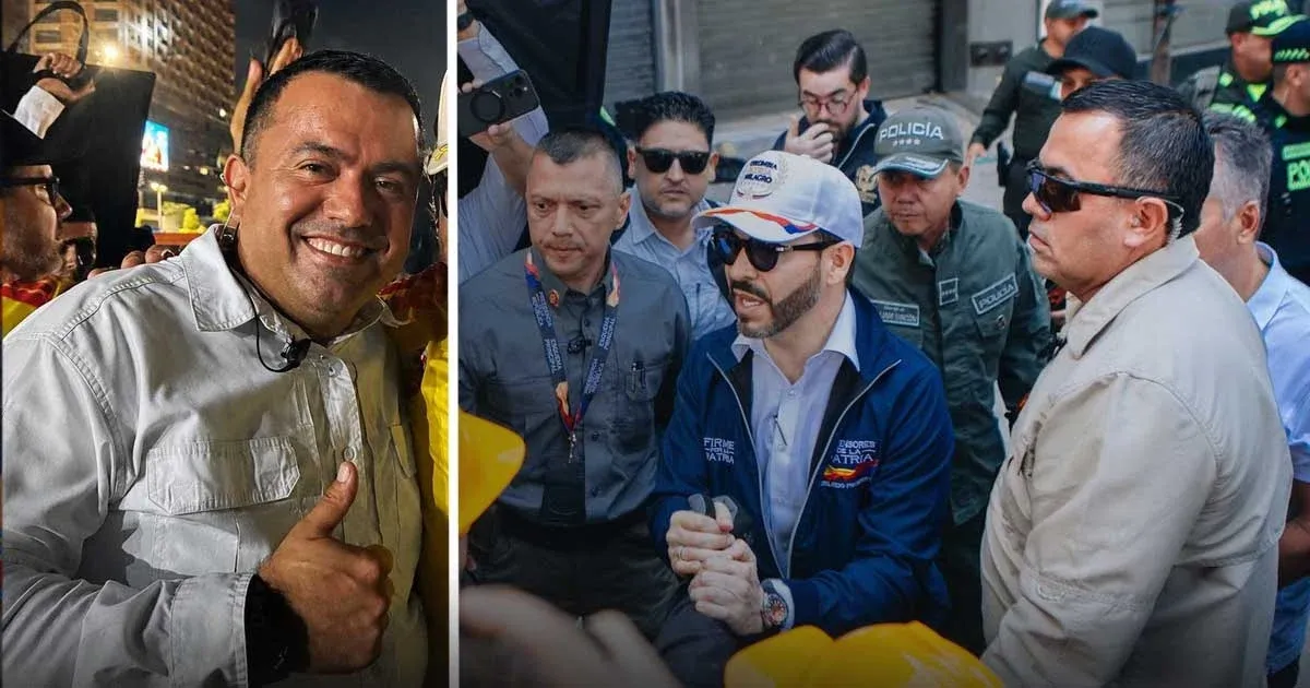 Carlos Caicedo, el expolicía al frente de la seguridad del presidente De la Espriella