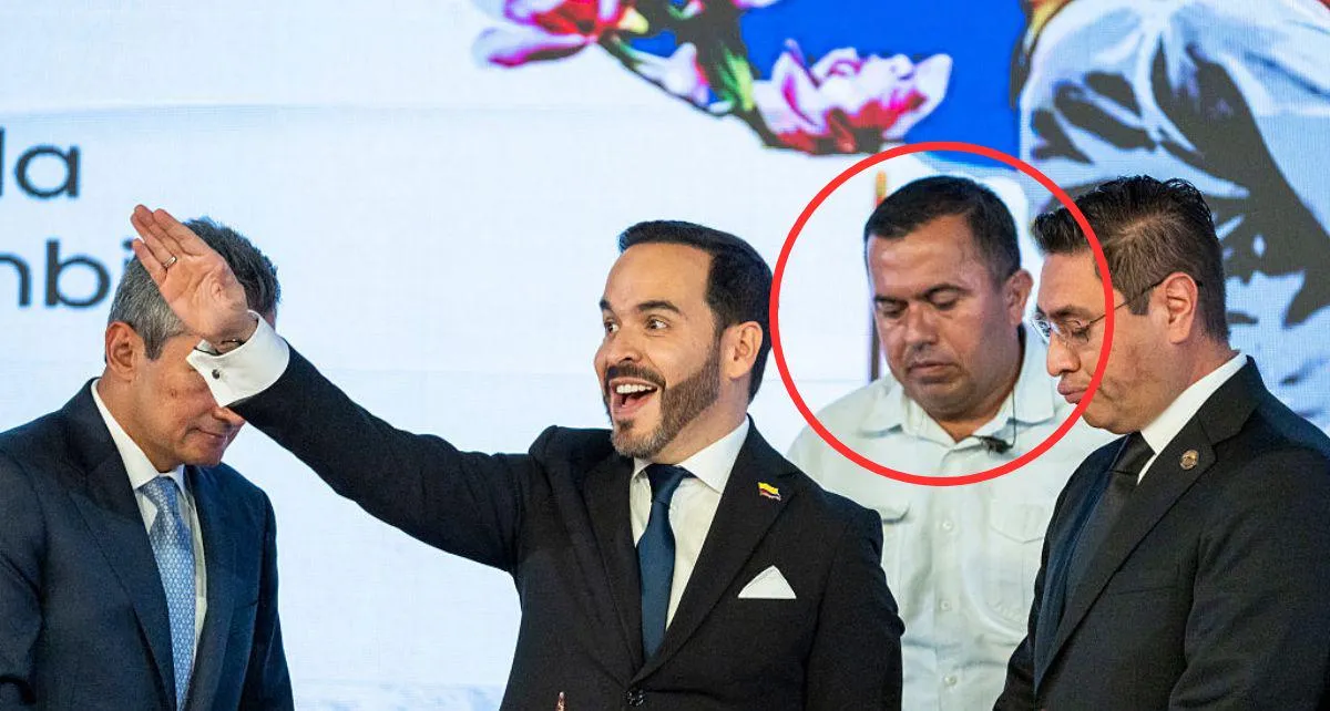 Carlos Caicedo Páez, el expolicía que acompaña a Abelardo de la Espriella y llegaría a un cargo en el Gobierno