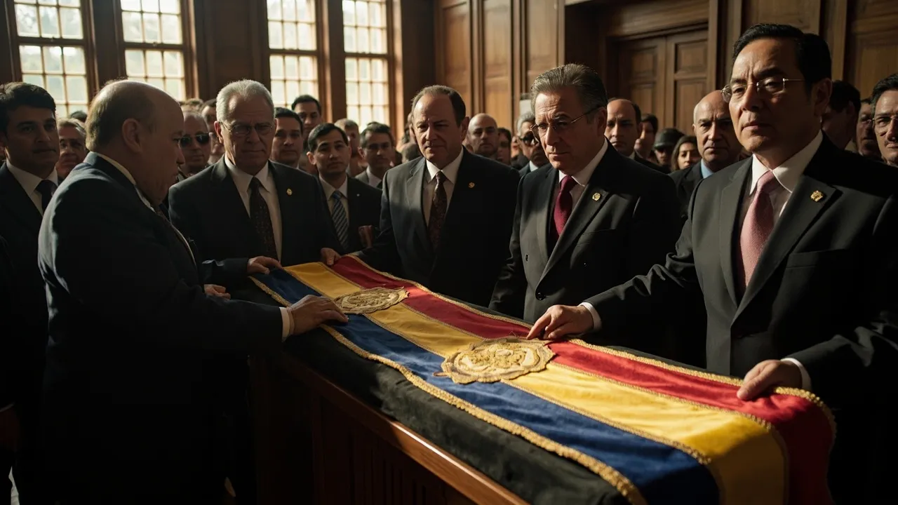 La banda presidencial de Abelardo de la Espriella fue entregada dos días antes de su posesión