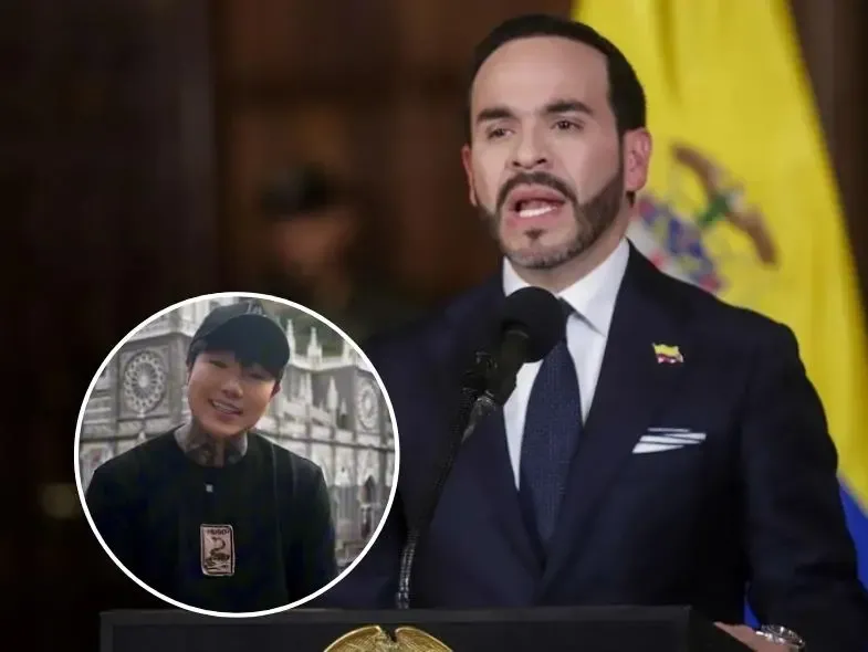 Zion Hwang pide la nacionalidad colombiana y De la Espriella le responde