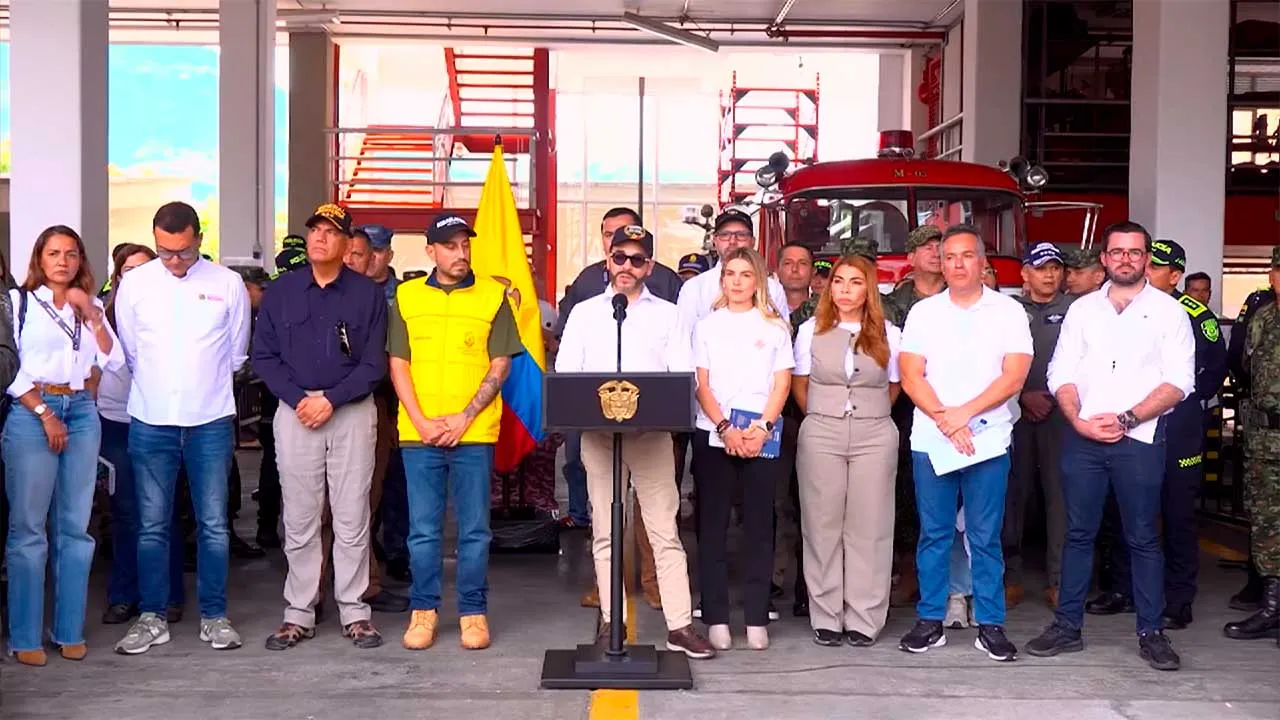Presidente De La Espriella anuncia que la reconstrucción de Pereira irá en la Emergencia Económica