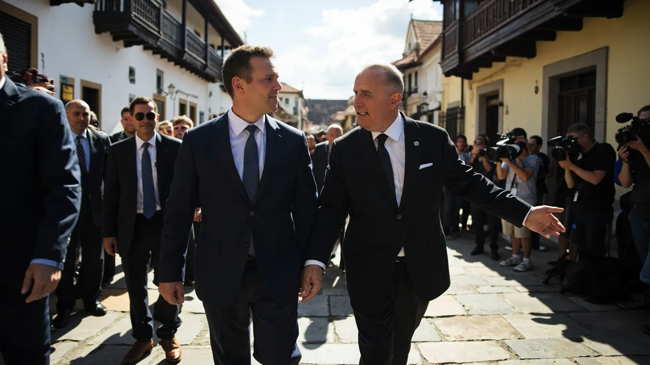 Embajador de EE. UU. en Colombia agradece invitación de Abelardo De La Espriella a Chiquinquirá