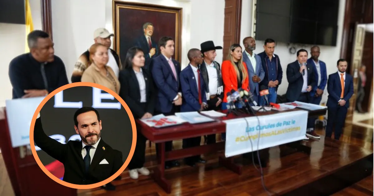 Once congresistas de las curules de paz anuncian respaldo al gobierno de Abelardo de la Espriella