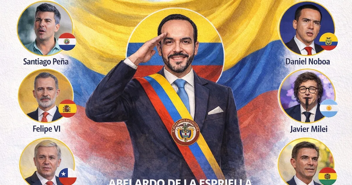 Rey Felipe VI, Javier Milei y otros mandatarios confirmaron asistencia a la posesión de Abelardo de la Espriella