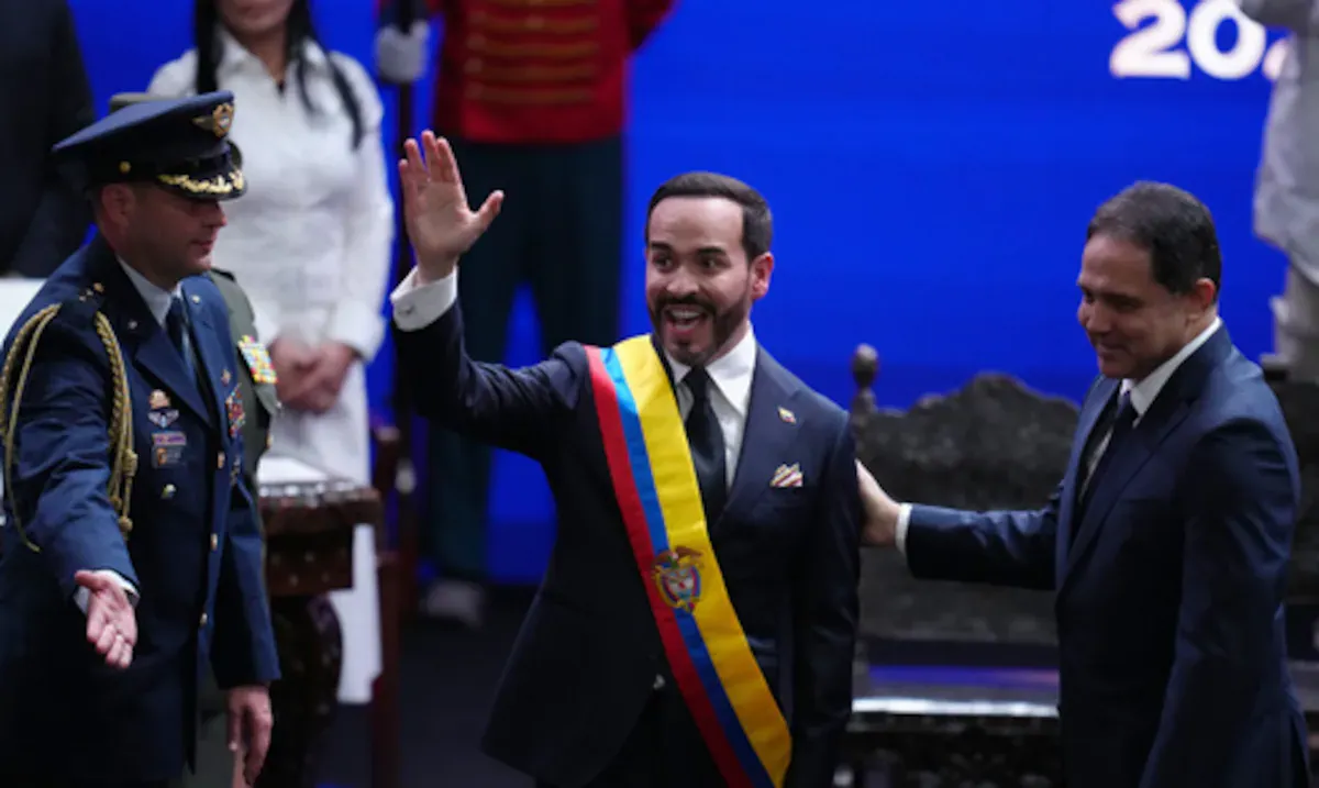 Abelardo de la Espriella toma posesión como presidente de Colombia en Cali