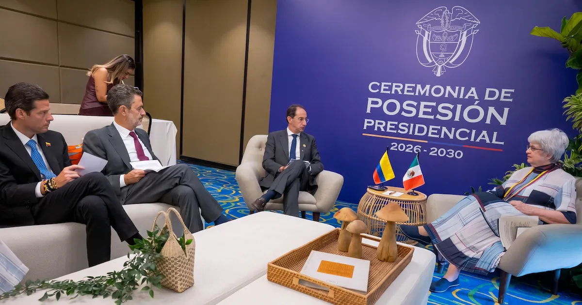 México asistirá a la posesión presidencial en Cali sin la presencia de Sheinbaum