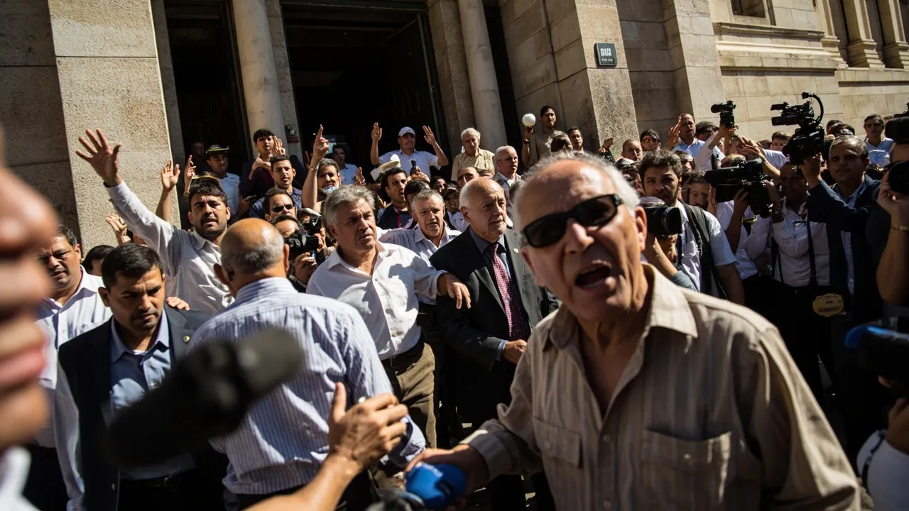 Taxistas mandan mensaje a Abelardo de la Espriella sobre un eventual paro