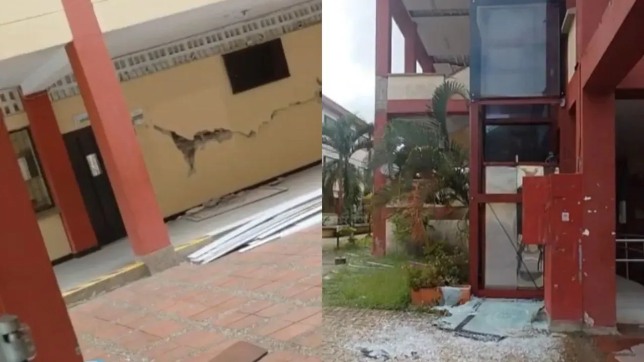 Terremoto en Chocó: el presidente De La Espriella recorre las zonas afectadas