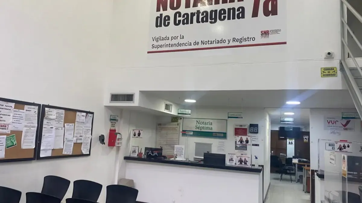 Titulares de dos notarías de Cartagena permanecerán en sus cargos hasta nueva orden del Gobierno