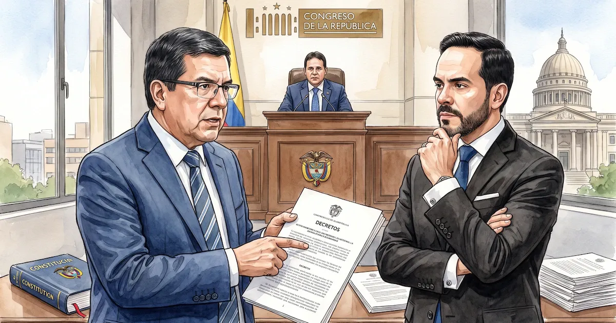 Tras perder el Senado, el abogado de De la Espriella anticipa que la agenda se moverá por decretos
