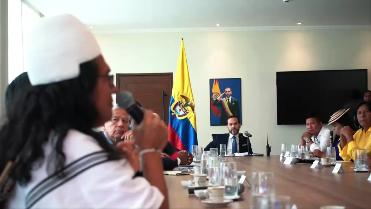 Presidente De la Espriella promete nueva etapa con pueblos indígenas tras reunión en la Casa de Nariño