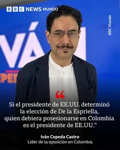 Trump atribuye a su respaldo el triunfo electoral de De la Espriella en Colombia