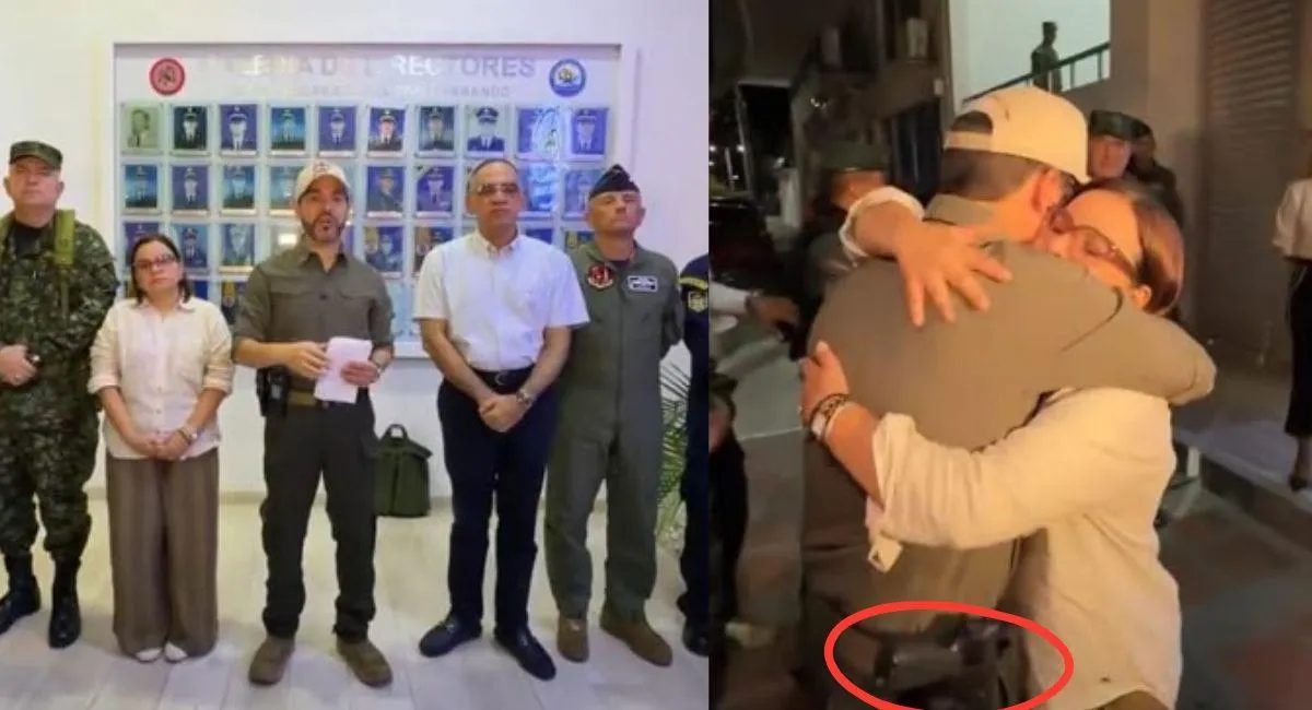 Defienden imagen del presidente De La Espriella armado durante visita a Santa Marta
