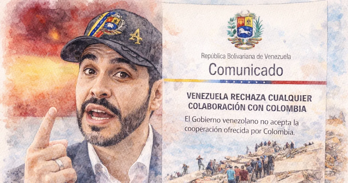 Venezuela rechazó colaborar con Colombia en la reconstrucción de zonas afectadas por el doble terremoto