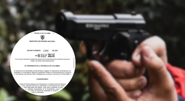 De La Espriella levanta la suspensión del porte de armas y modifica las reglas para los permisos vigentes