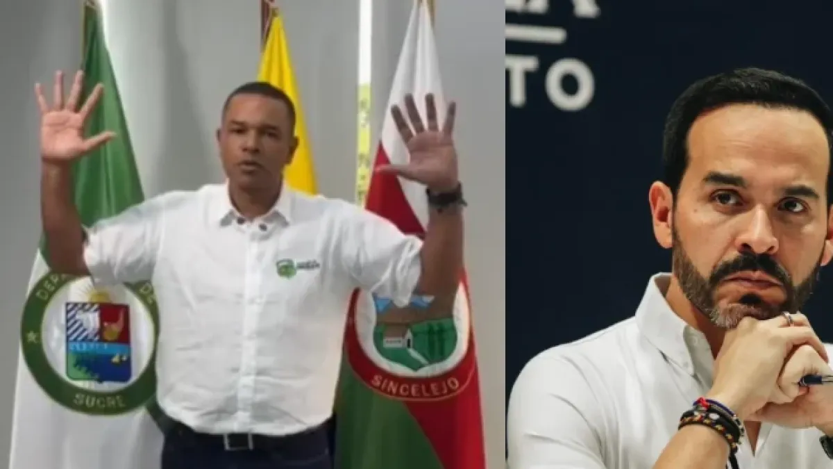 De La Espriella y Yahir Acuña elevan su confrontación pública por cuestionamientos a la trayectoria del alcalde de Sincelejo